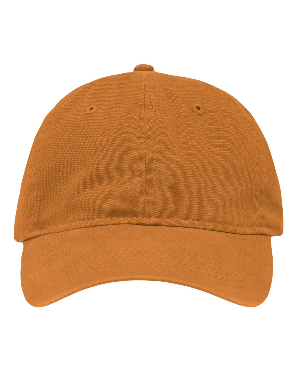 Front View of Vintage Gold Dad Hat Fit - SP1700