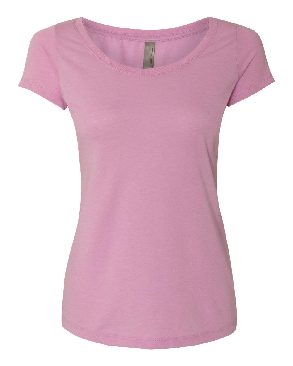 Front View of Vintage Lilac Women’s Triblend Scoop Neck T-Shirt - 6730