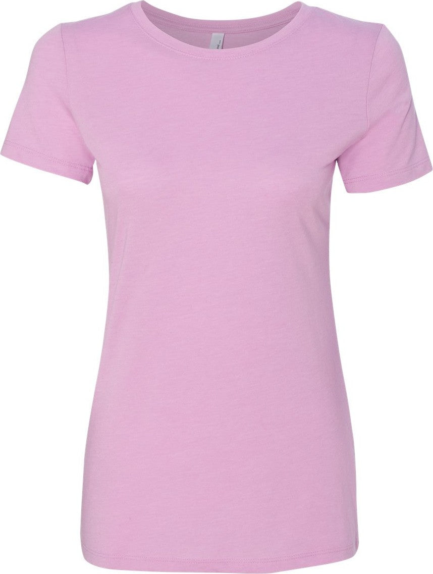 Front View of Vintage Lilac Women’s Triblend T-Shirt - 6710