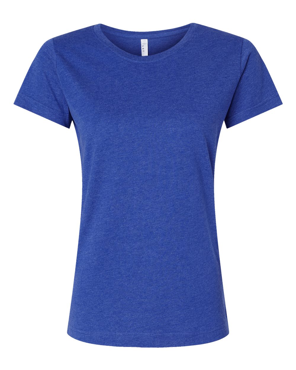 Front View of Vintage Royal Women's Fine Jersey Tee - 3516