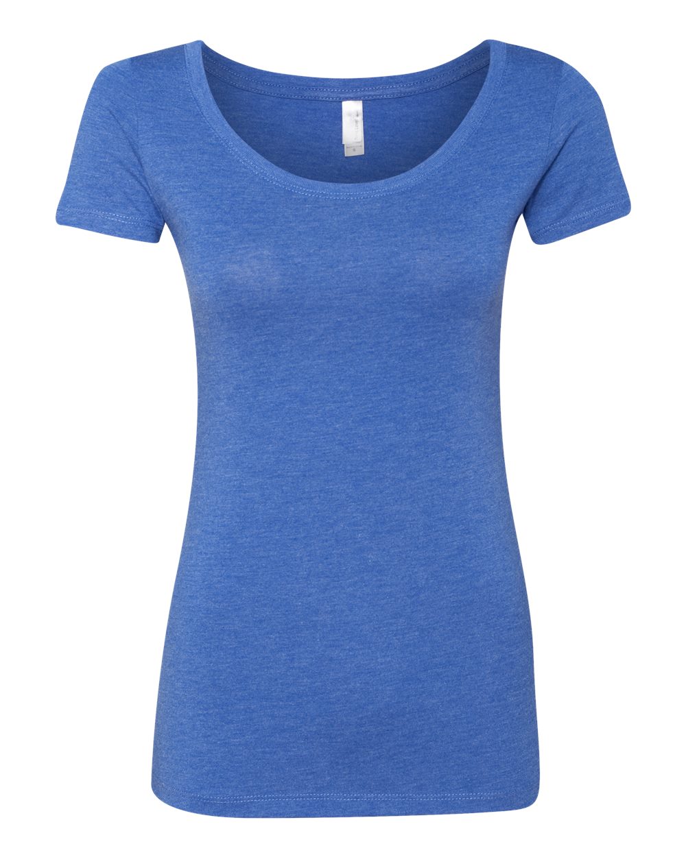 Front View of Vintage Royal Women’s Triblend Scoop Neck T-Shirt - 6730