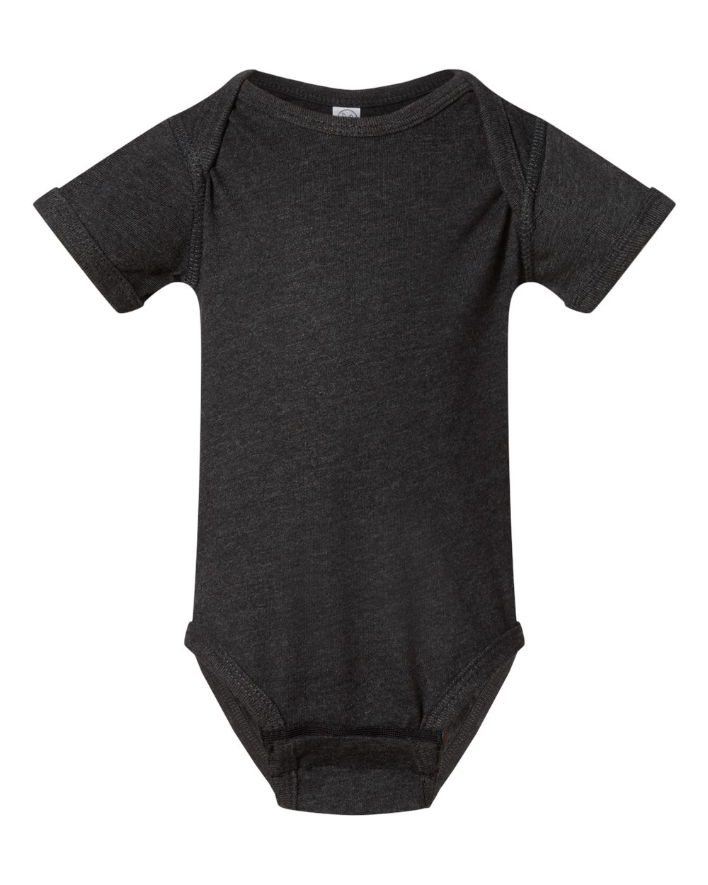 Front View of Vintage Smoke Infant Fine Jersey Bodysuit - 4424