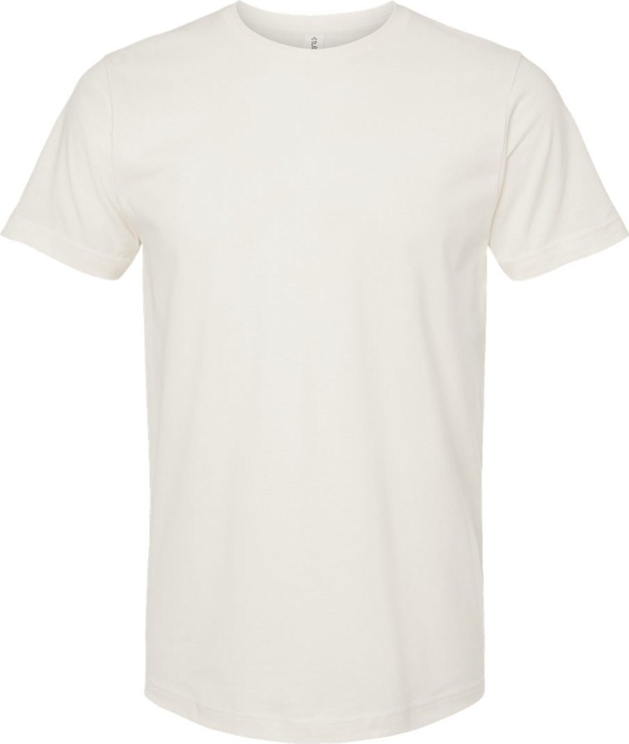 Front View of Vintage White Fine Jersey T-Shirt - 202