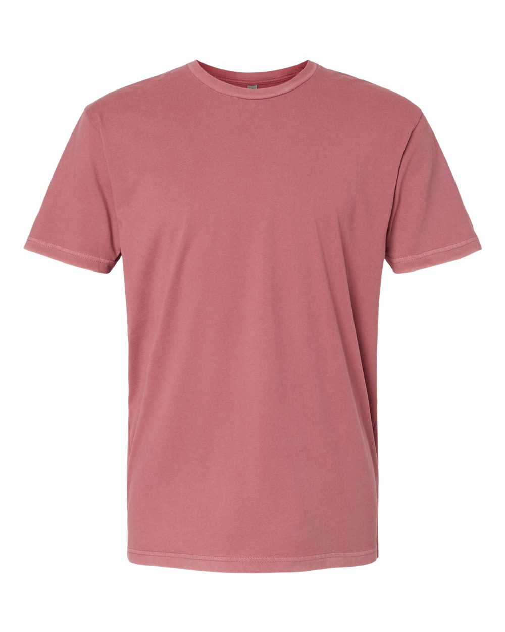 Front View of Washed Mauve Soft Wash T-Shirt - 3600SW