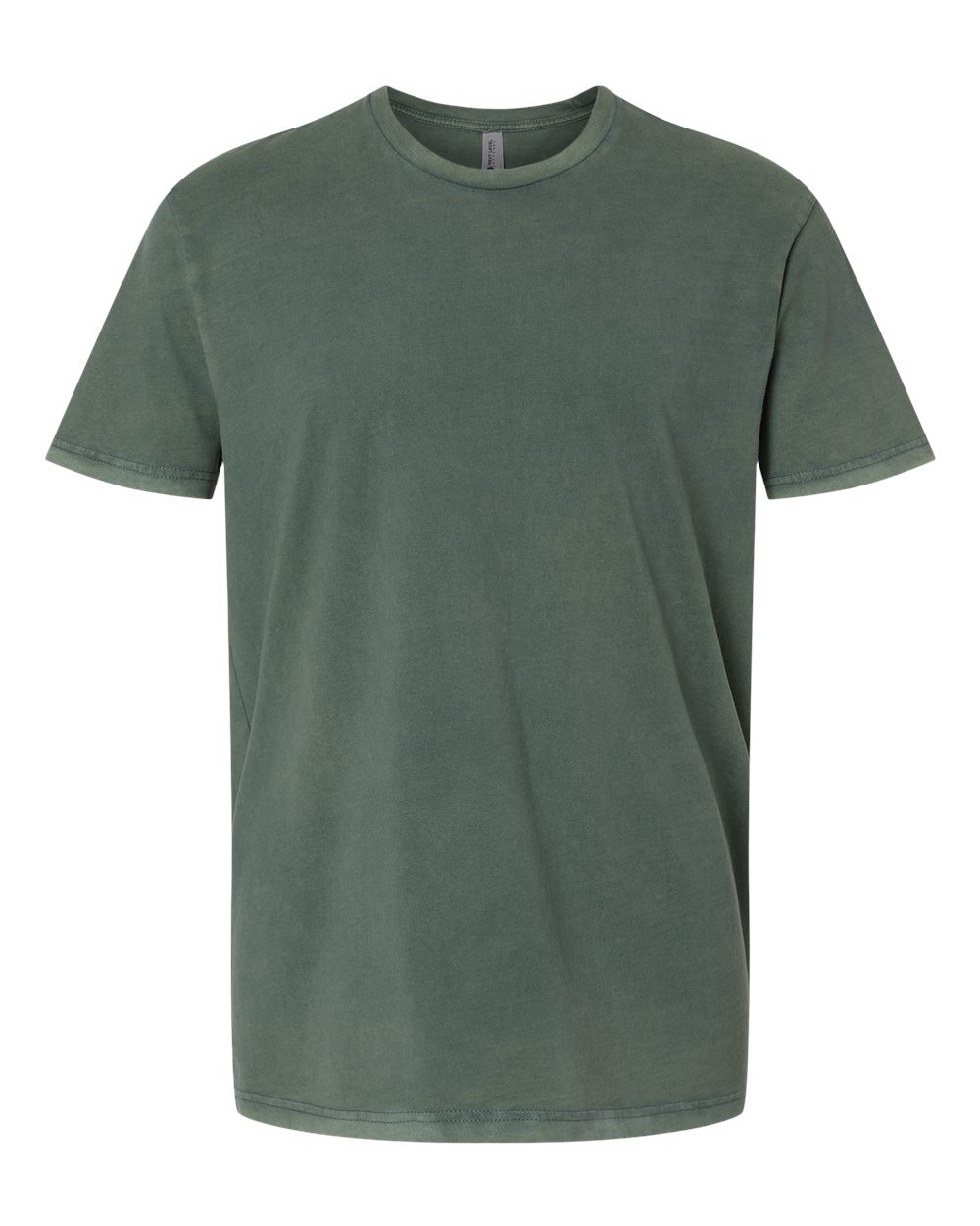 Front View of Washed Royal Pine Soft Wash T-Shirt - 3600SW
