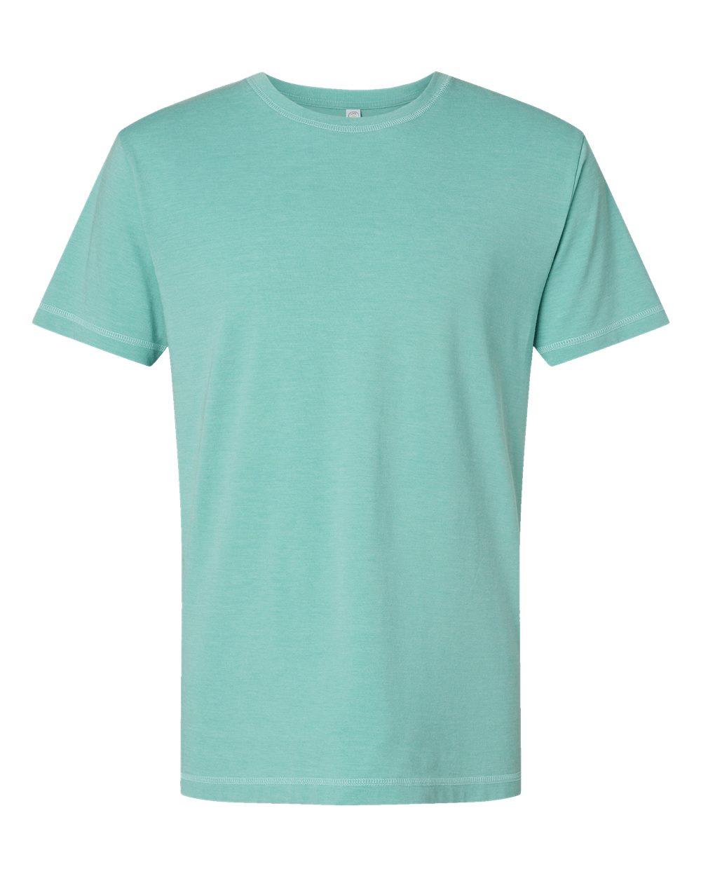 Front View of Washed Saltwater Vintage Wash Tee - 6902