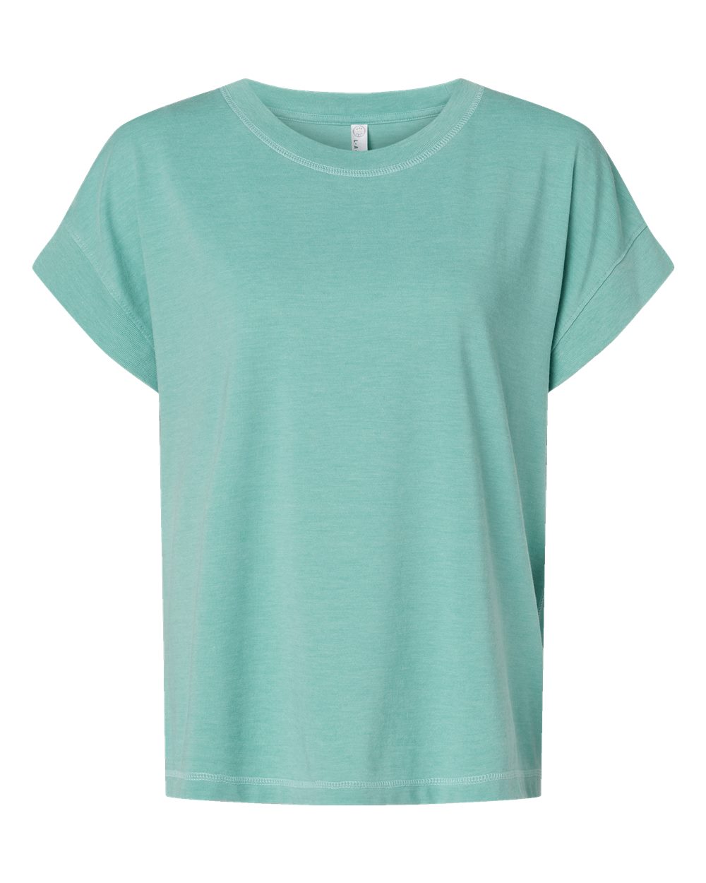 Front View of Washed Saltwater Women's Relaxed Vintage Wash Tee - 3502