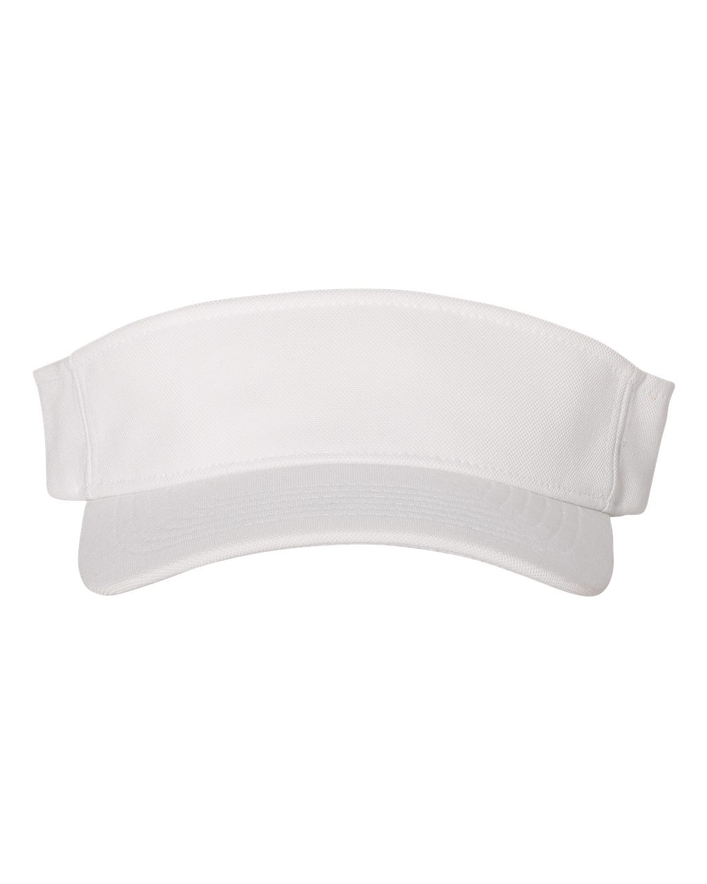 Front View of White 110® Visor - 8110