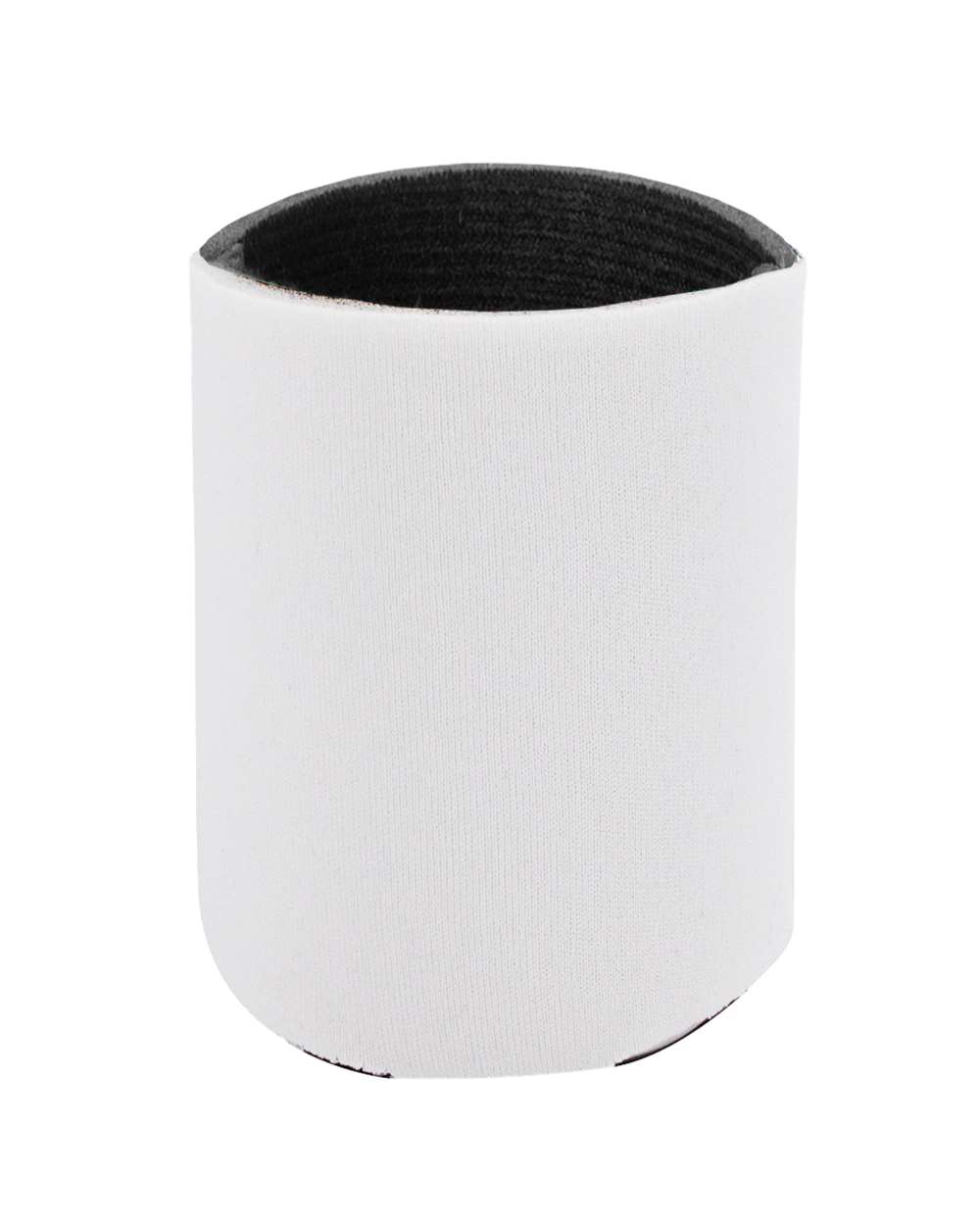 Front View of White Can Holder - FT001