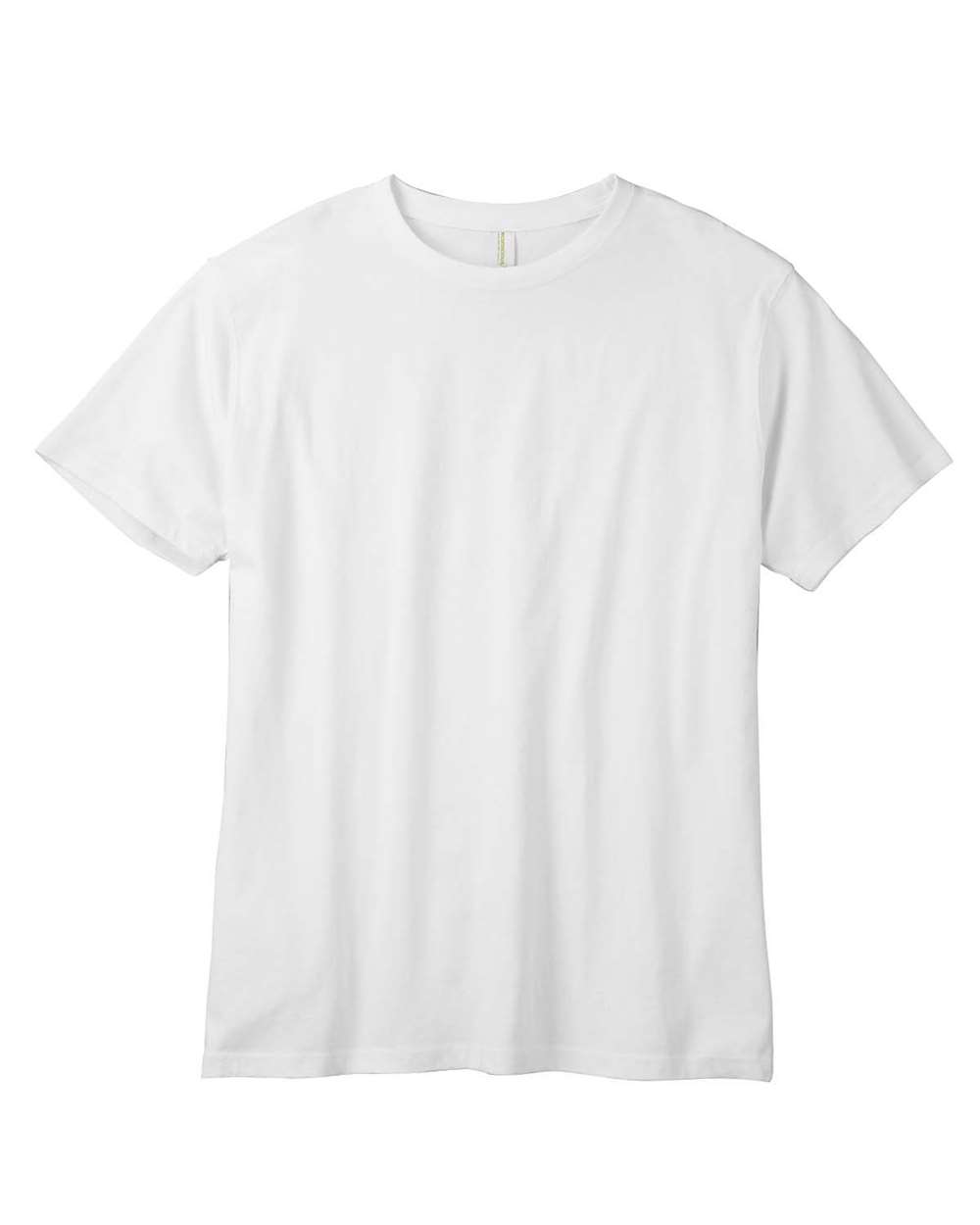 Front View of White Classic T-Shirt - EC1000