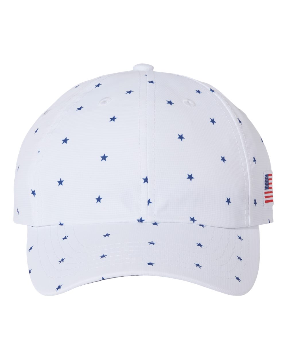 Front View of White Stars Alter Ego Cap - X210R