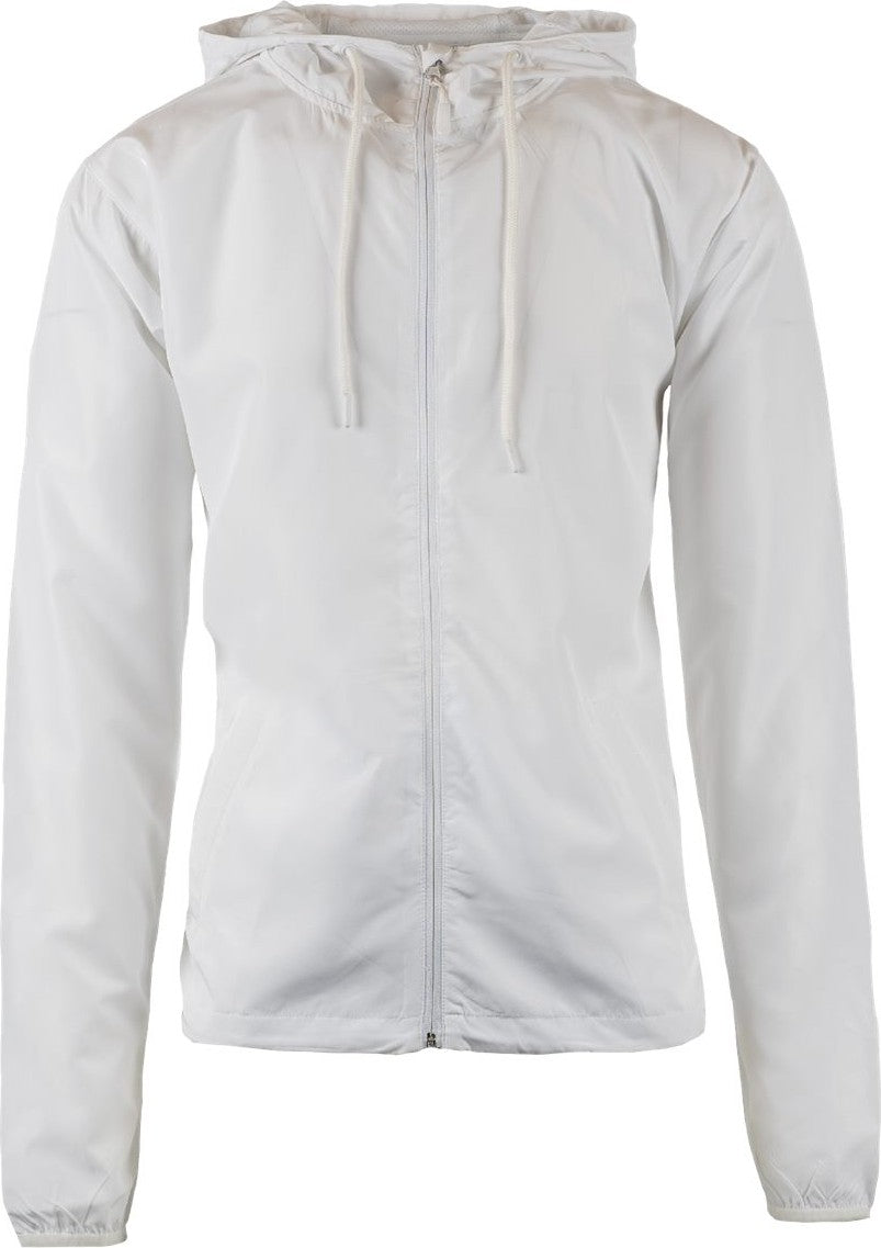 Front View of White Stormbreaker Jacket - 9754