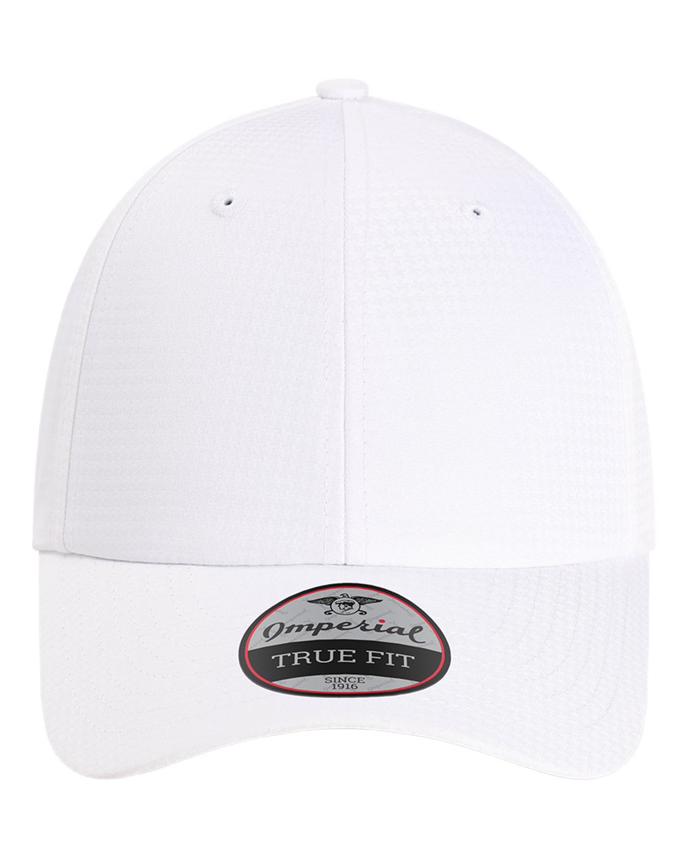 Front View of White The Sophisticate Cap - X210X