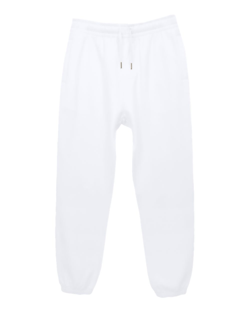Front View of White Urban Joggers - LS16006