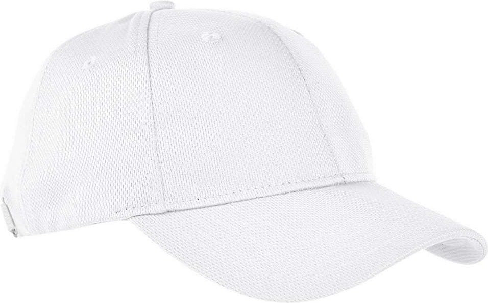 Front View of White Velocity Cap - VE101