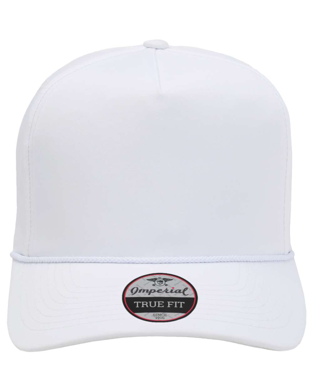 Front View of White/ White The Wrightson Cap - 5054