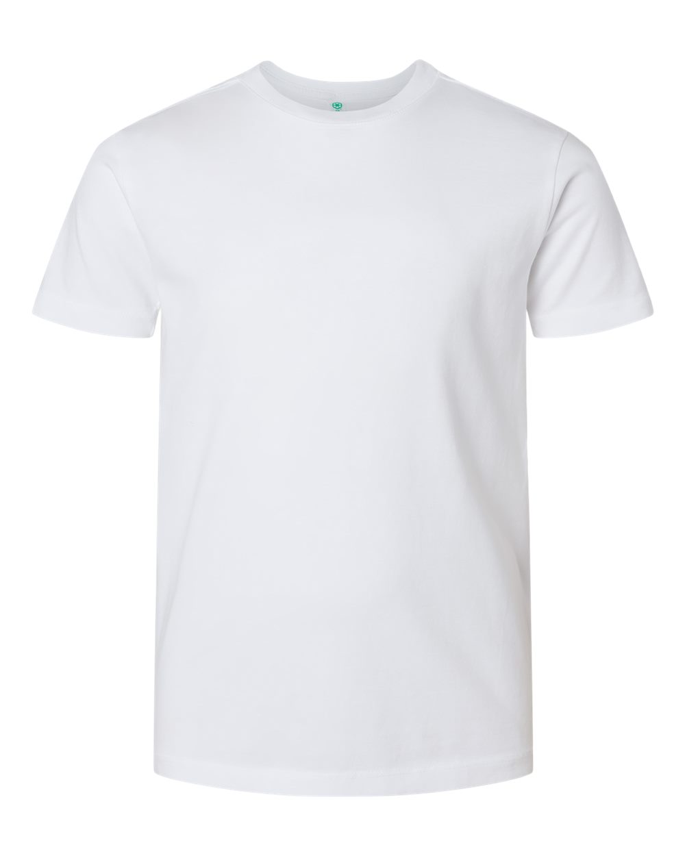 Front View of White Youth Classic T-Shirt - 202