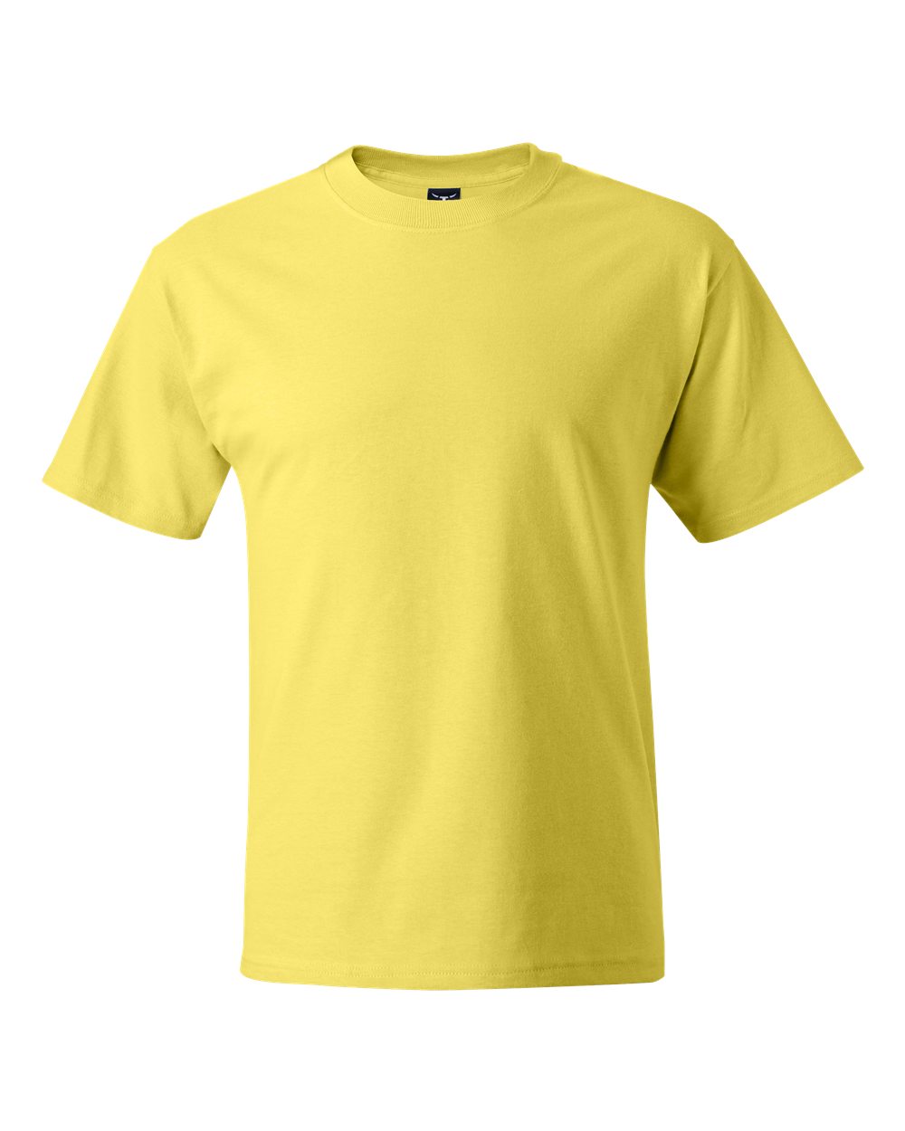 Front View of Yellow Beefy-T® T-Shirt - 5180