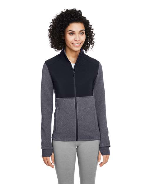 Frontier Heather/ Black Women's Pursuit Jacket - s17299