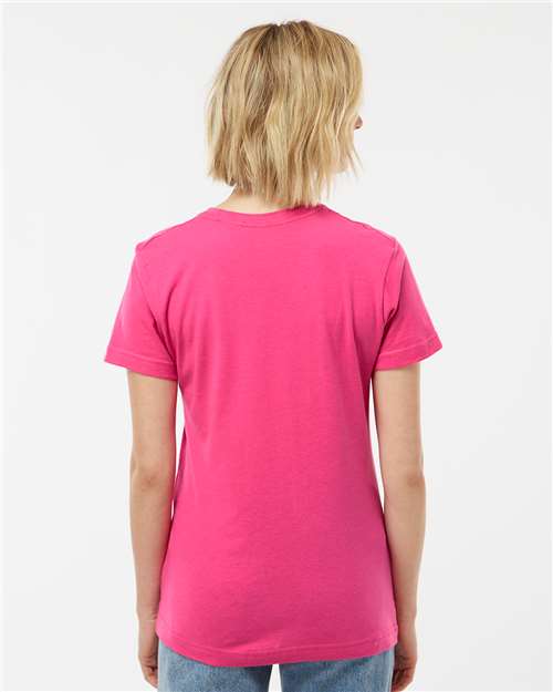 Fuchsia Women's Fine Jersey Classic Fit T-Shirt - 216