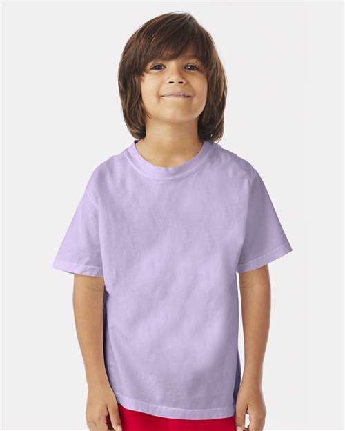 Future Lavender Garment-Dyed Youth T-Shirt - GDH175
