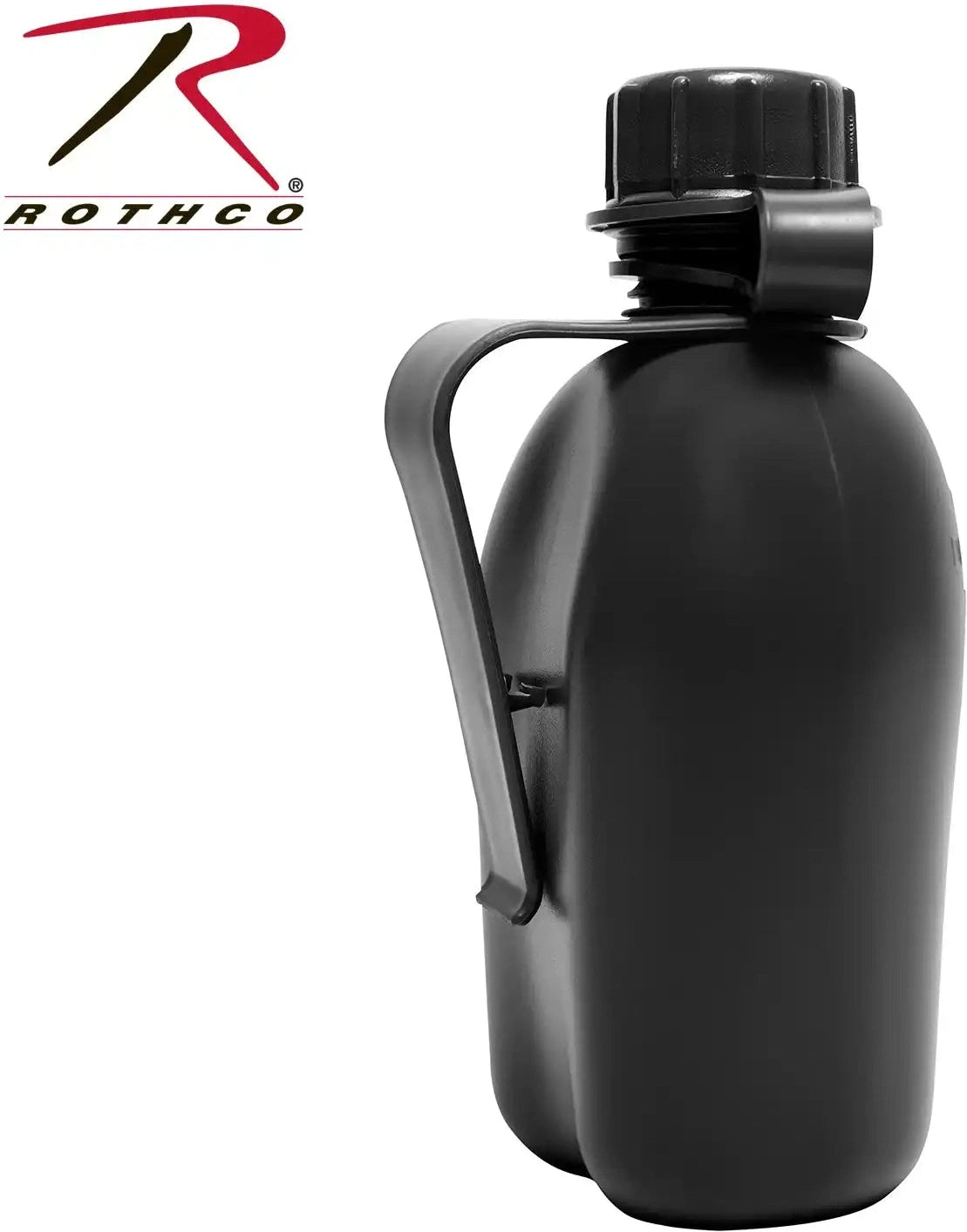 Genuine G.i 3 Piece 1 Qt. Canteen with Clip Olive Drab