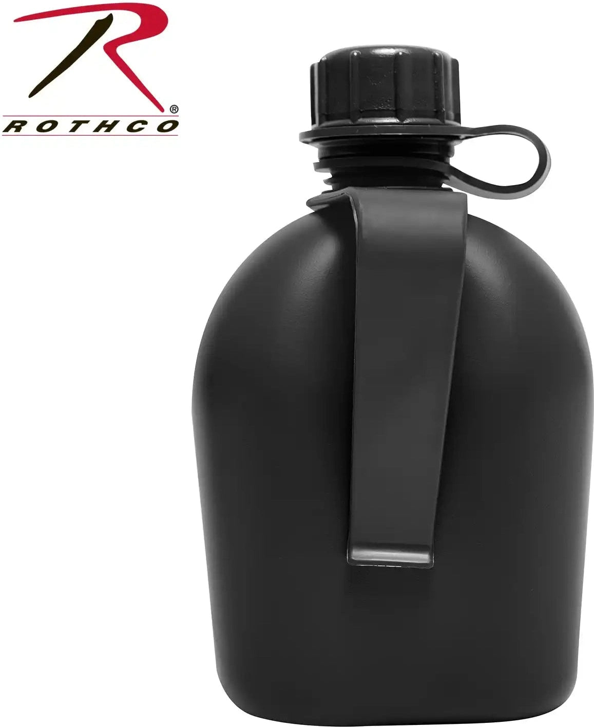 Genuine G.i 3 Piece 1 Qt. Canteen with Clip Olive Drab