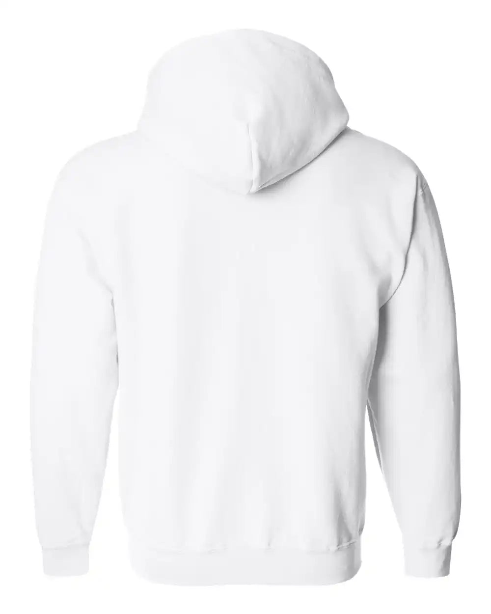Gildan 18600 Heavy Blend™ Full-zip Hooded Sweatshirt - White