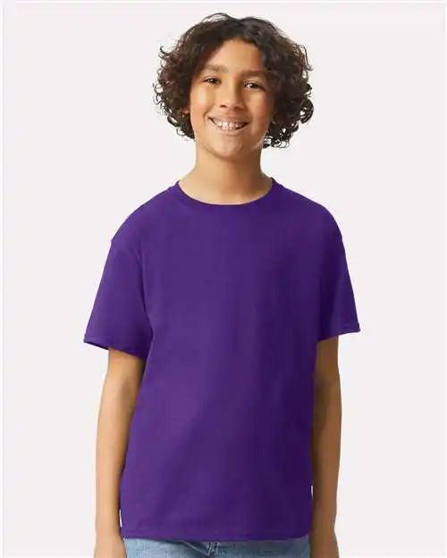 Gildan 2000bg Ultra Cotton® Youth T-shirt - 2000b - Purple