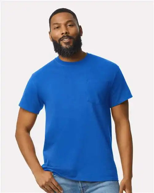 Gildan 2300 Ultra Cotton® Pocket T-shirt - Royal