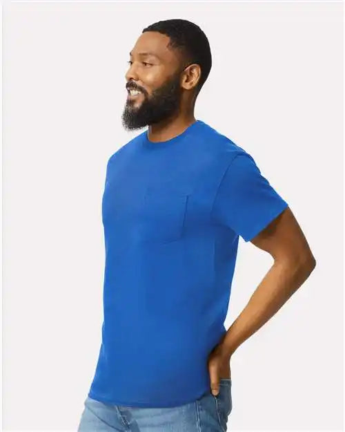 Gildan 2300 Ultra Cotton® Pocket T-shirt - Royal