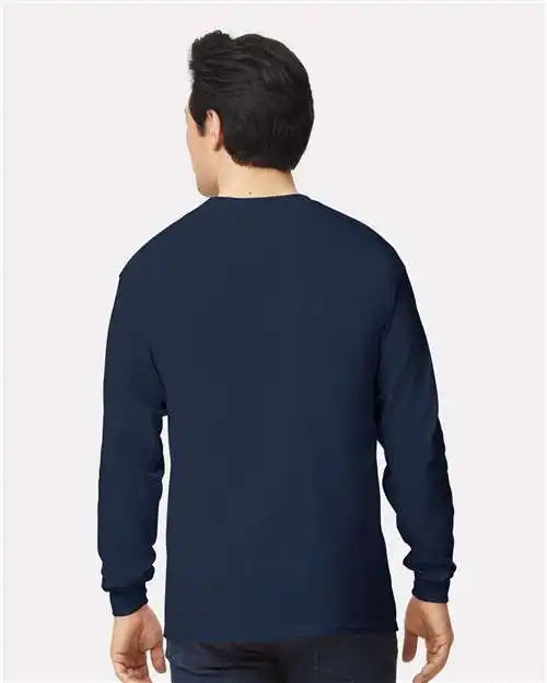 Gildan 2400 Ultra Cotton® Long Sleeve T-shirt - Navy