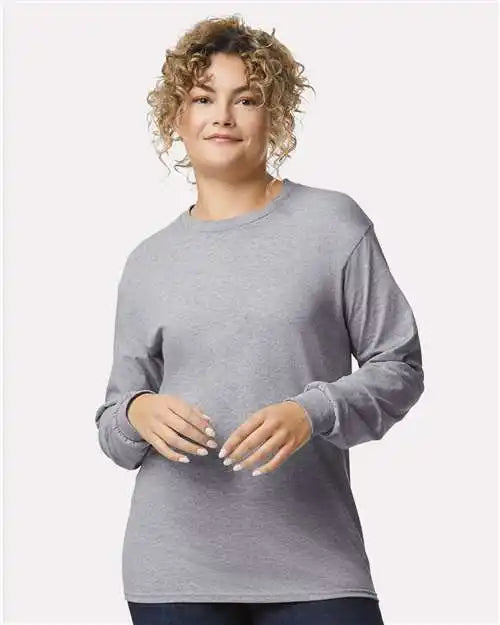 Gildan 2400 Ultra Cotton® Long Sleeve T-shirt - Sport Grey