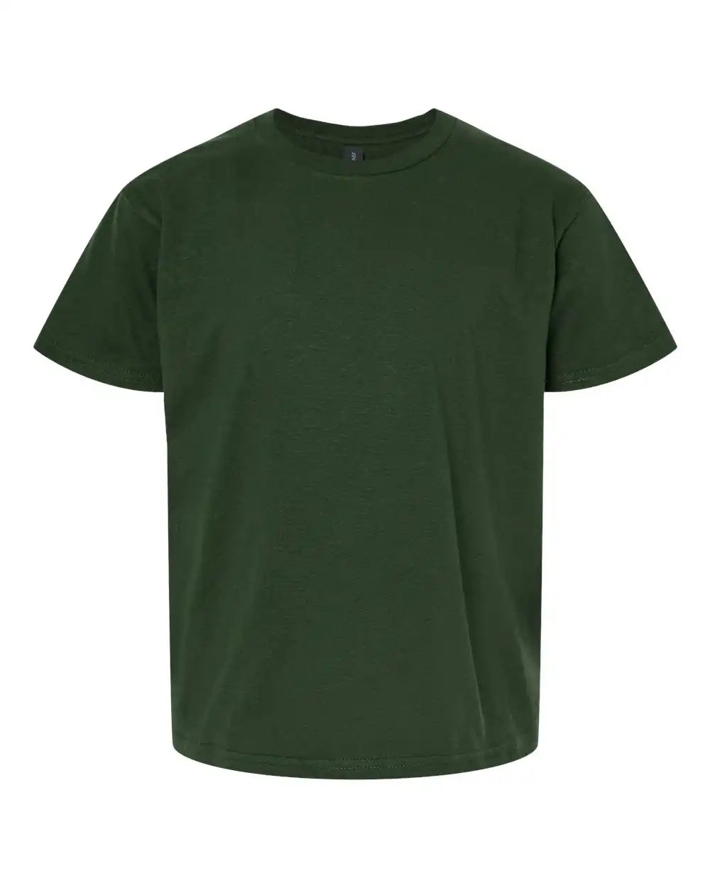 Gildan 3000b Light Cotton Youth T-shirt - Forest Green - Xs