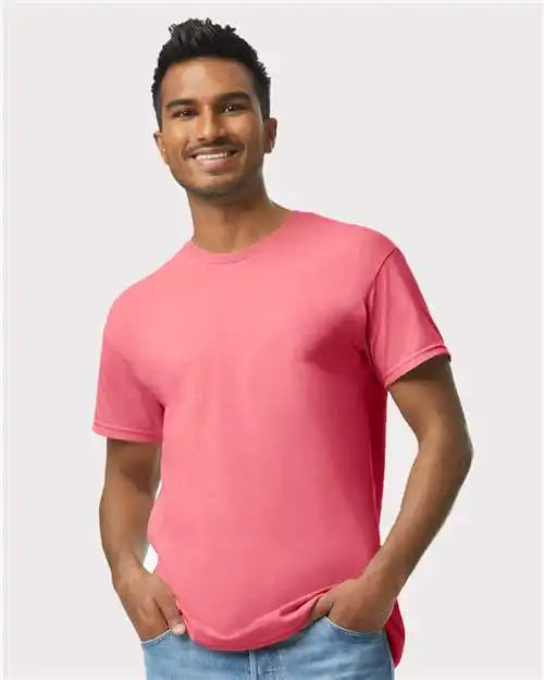 Gildan 5000 Heavy Cotton™ T-shirt - Coral Silk