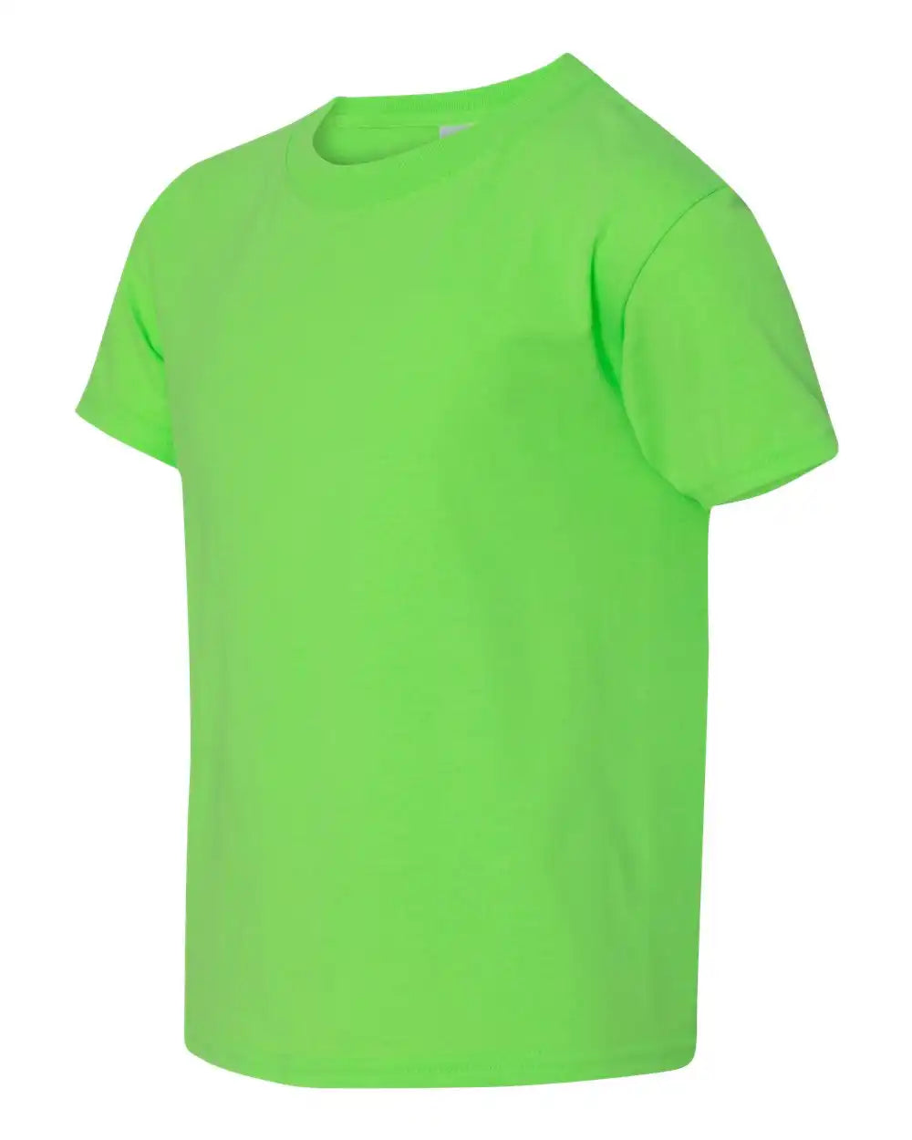 Gildan 5000b Heavy Cotton™ Youth T-shirt - Neon Green - Xs