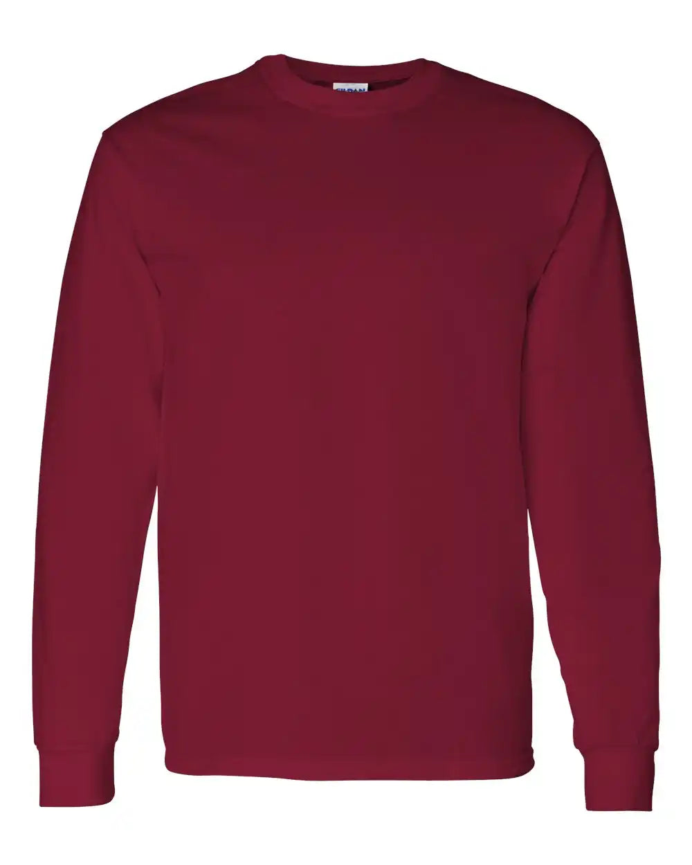 Gildan 5400 Heavy Cotton™ Long Sleeve T-shirt - Cardinal Red