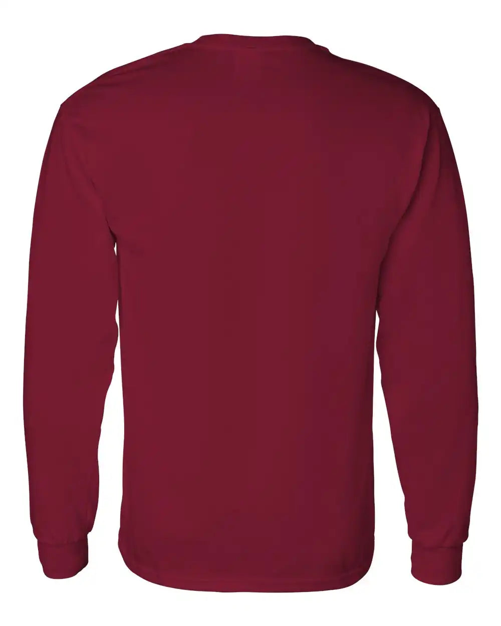 Gildan 5400 Heavy Cotton™ Long Sleeve T-shirt - Cardinal Red