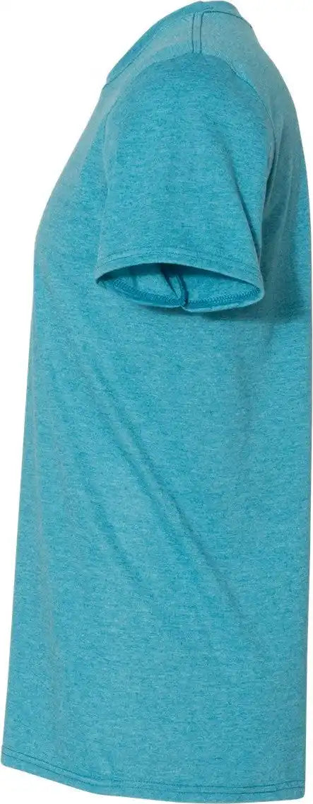 Gildan 64000 Softstyle® T-shirt - Heather Galapagos Blue