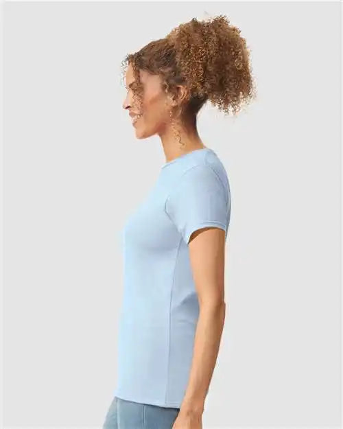 Gildan 64000l Softstyle® Women’s T-shirt - Light Blue