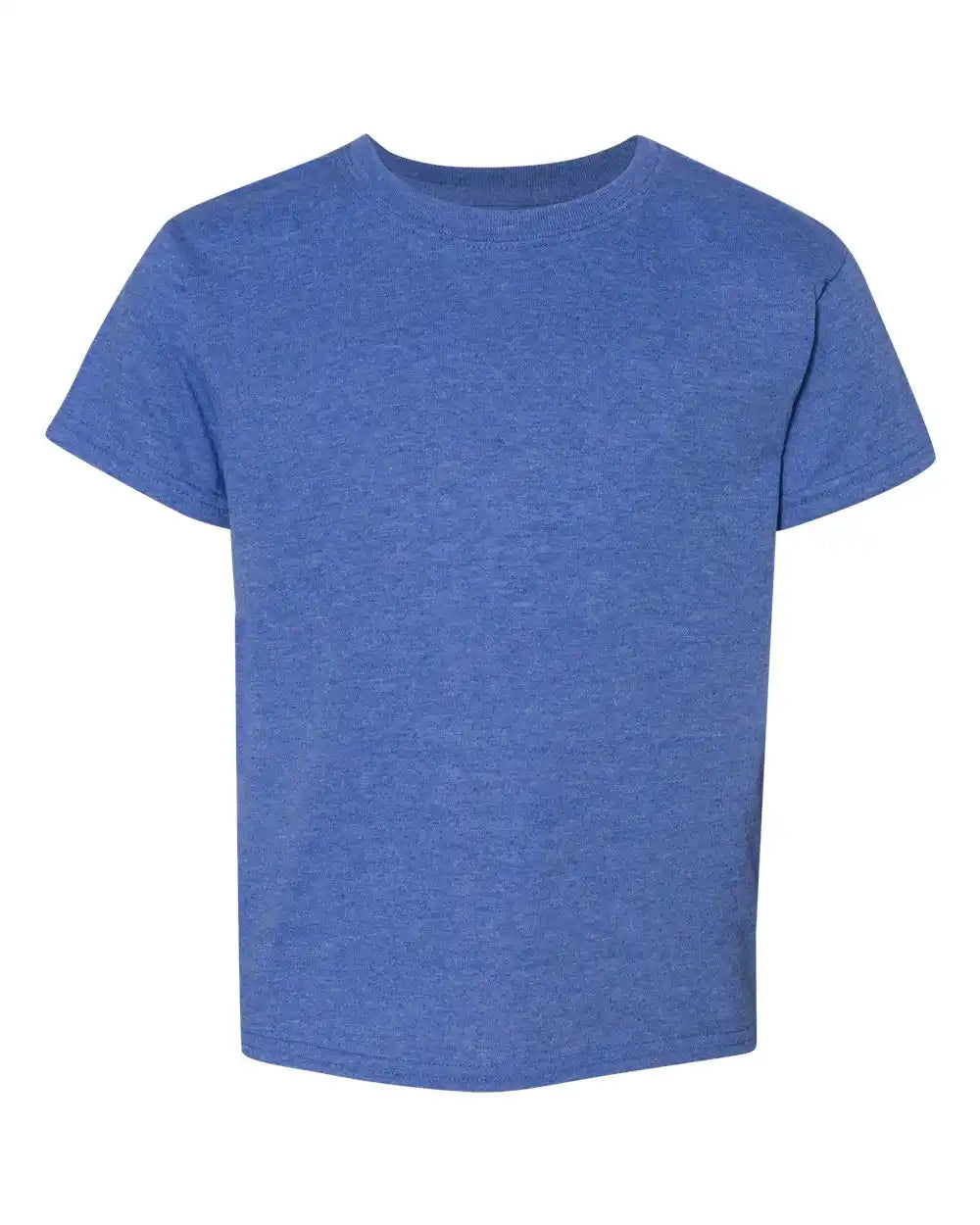 Gildan 8000b Dryblend® Youth T-shirt - Heather Deep Royal - Xs