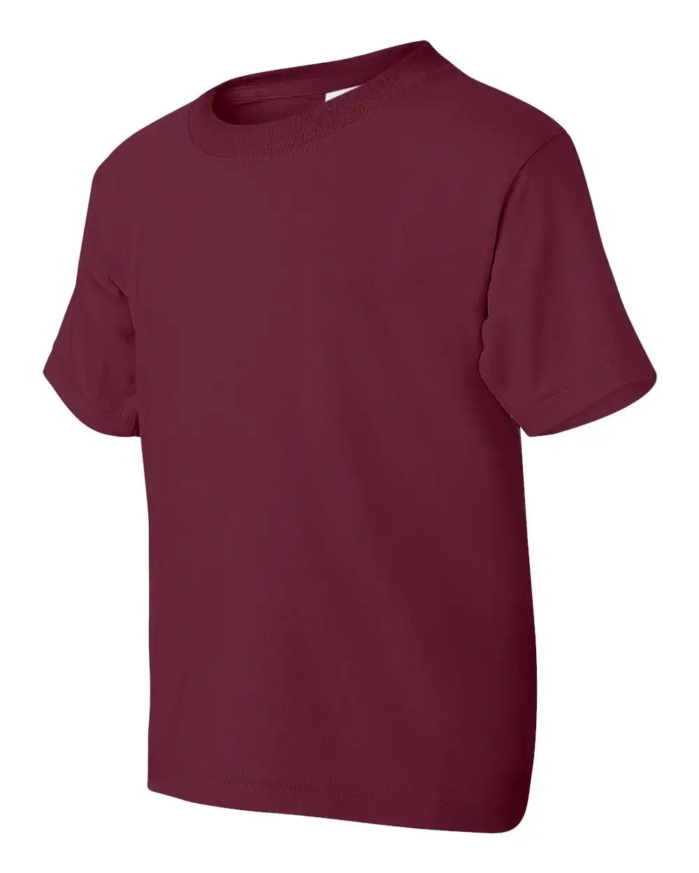 Gildan 8000b Dryblend® Youth T-shirt - Maroon - Xs