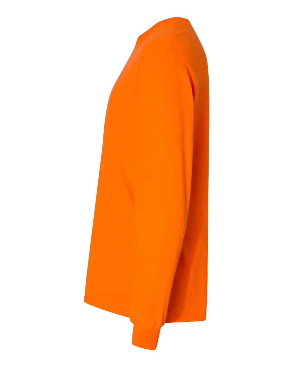 Gildan 8400 Dryblend® 50/50 Long Sleeve T-shirt - Safety Orange