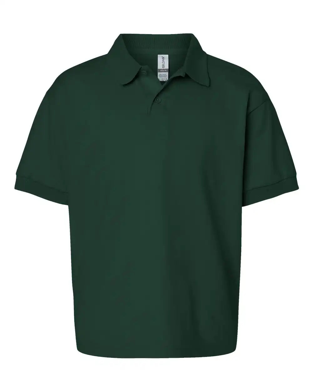 Gildan 8800b Dryblend® Youth Jersey Polo - Forest Green - s