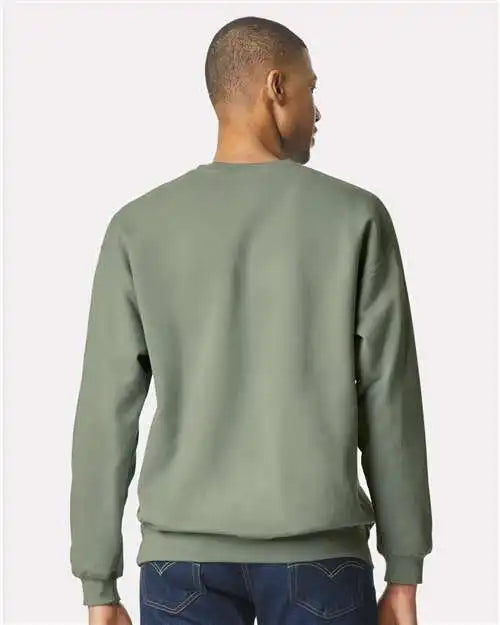 Gildan Sf000 Softstyle® Midweight Crewneck Sweatshirt - Sage