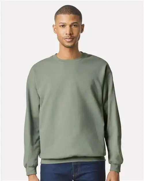 Gildan Sf000 Softstyle® Midweight Crewneck Sweatshirt - Sage