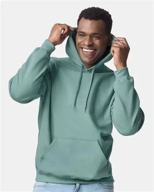 Gildan Sf500 Softstyle® Midweight Hooded Sweatshirt - Aquatic
