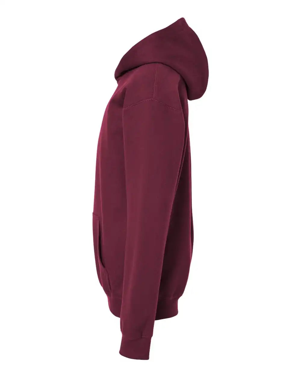 Gildan Sf500b Softstyle® Youth Midweight Hooded Sweatshirt - Maroon