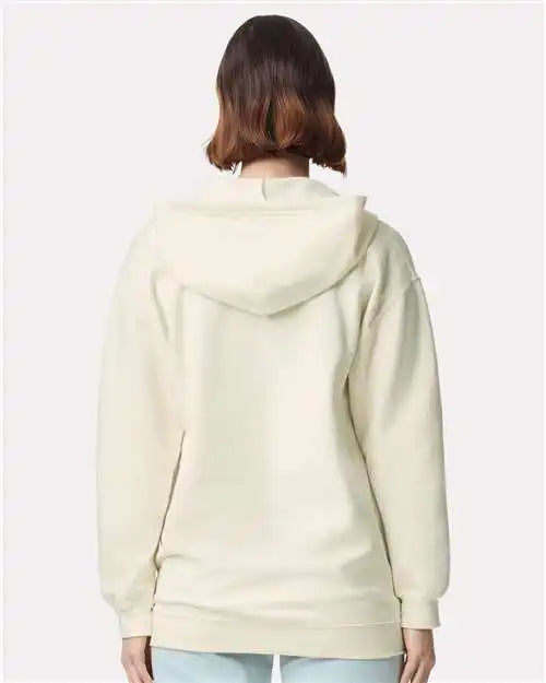 Gildan Sf600 Softstyle® Full-zip Hooded Sweatshirt - off White