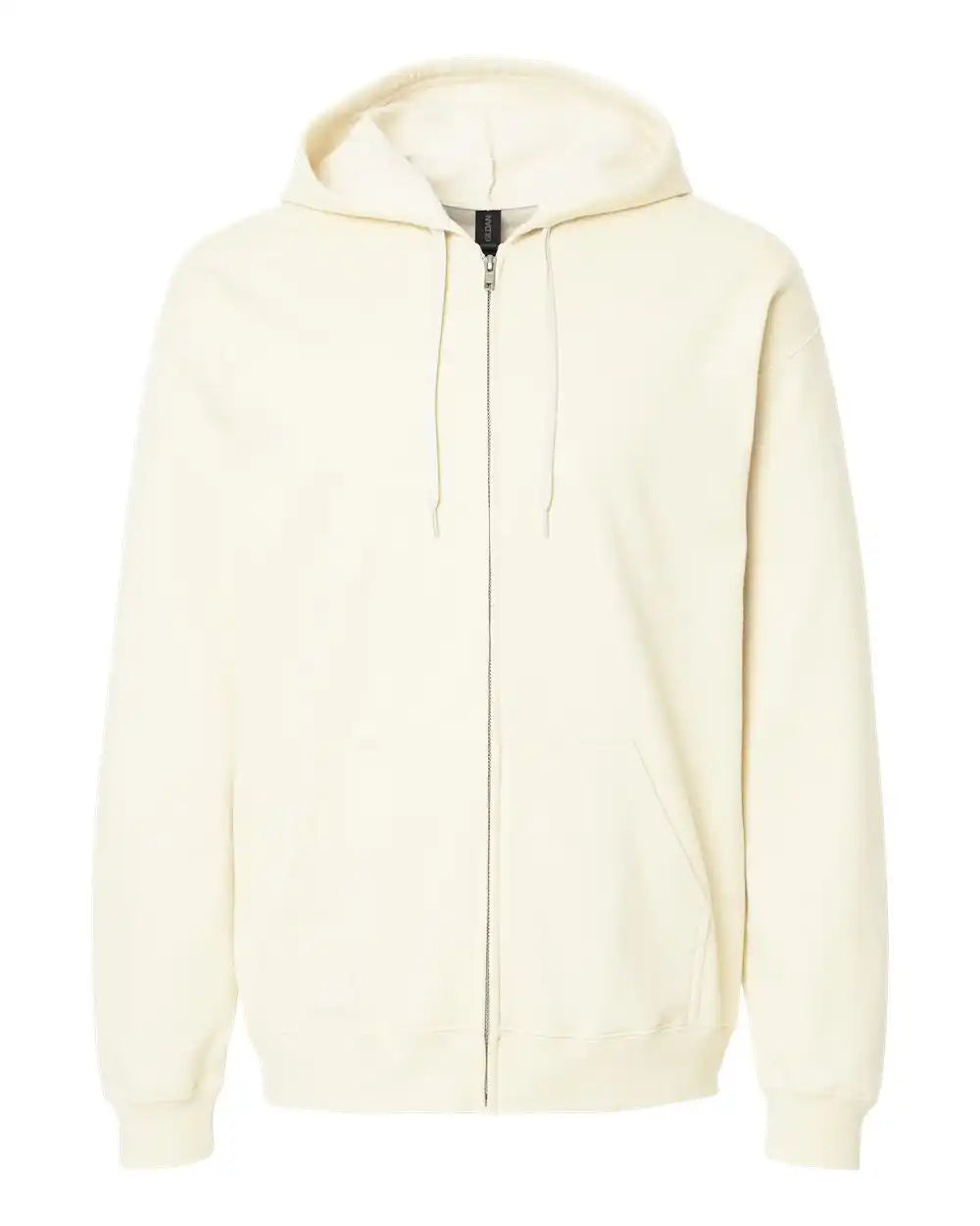 Gildan Sf600 Softstyle® Full-zip Hooded Sweatshirt - off White - s